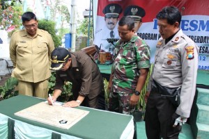 BUPATI BLITAR INGATKAN MASYARAKAT RAWAT ASET PNPM MPD