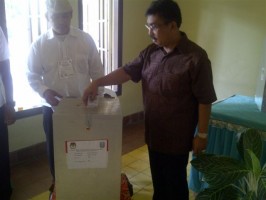 BUPATI-WAKIL BUPATI BLITAR BERHARAP CALON TERPILIH BAWA KEMAJUAN BAGI JAWA TIMUR KHUSUSNYA KAB. BLITAR