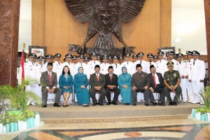 PELANTIKAN 154 KADES, BUPATI BLITAR: PEGANG ASTHA BRATA