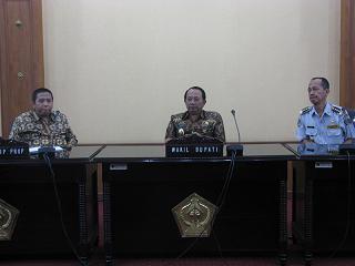 Sosialisasi PPID di Buka Wakil Bupati Blitar