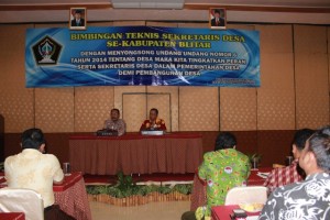 SEKDES, PELAKU UTAMA PEMERINTAHAN DESA