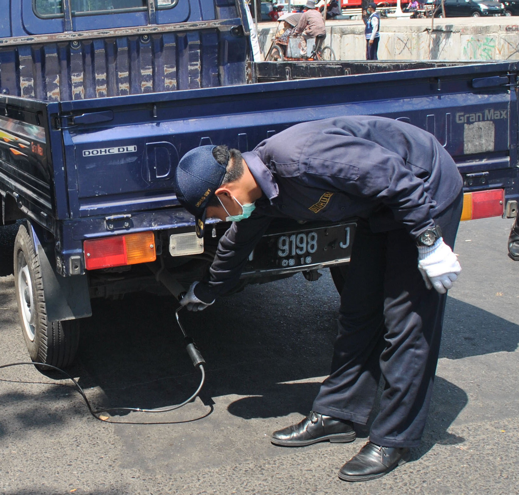 HASIL OPERASI UJI EMISI DINAS PERHUBUNGAN  KOMUNIKASI DAN INFORMATIKA KABUPATEN BLITAR