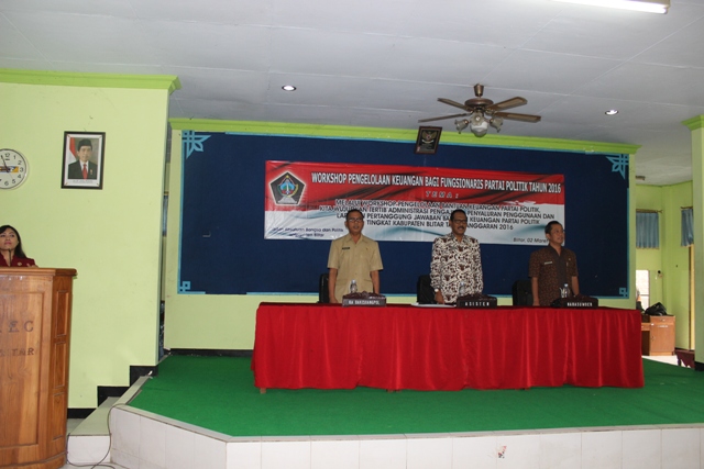 MENUJU TERTIB ADMINISTRASI PARPOL