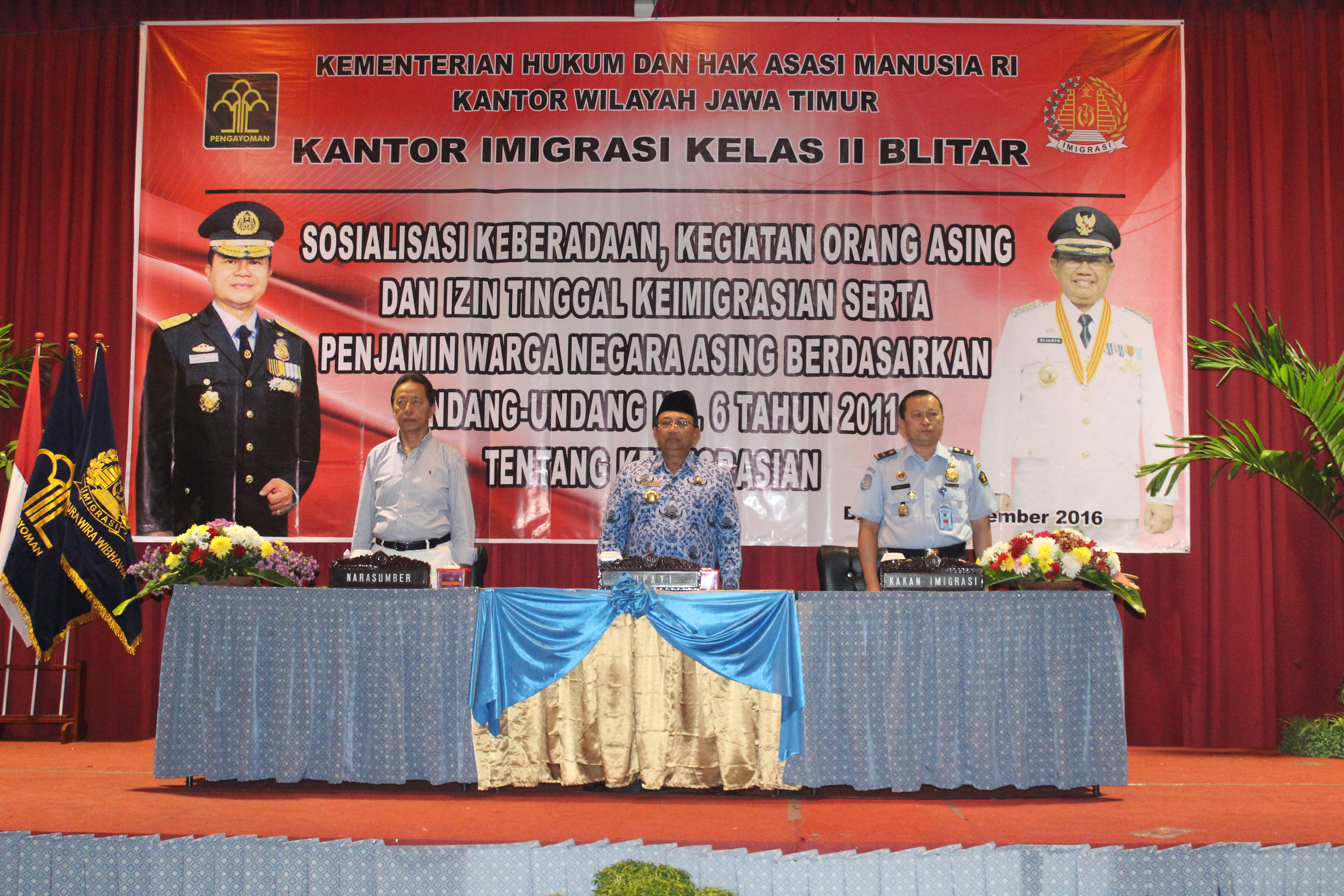 DEMI KEDAULATAN NEGARA, IMIGRASI  TEKANKAN UU NO.6 TAHUN 2011