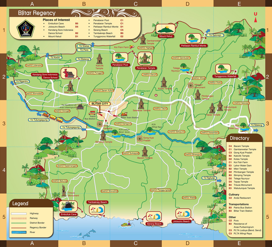 TAHUN INI JALAN MENUJU TEMPAT PARIWISATA DI KABUPATEN BLITAR MENJADI PRIORITAS PERBAIKAN DAN PENINGKATAN