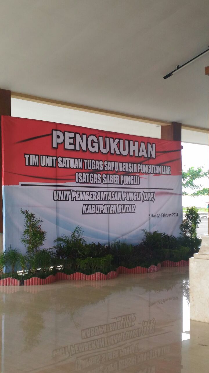 PEMKAB.BLITAR BERTEKAD BERANTAS PUNGLI