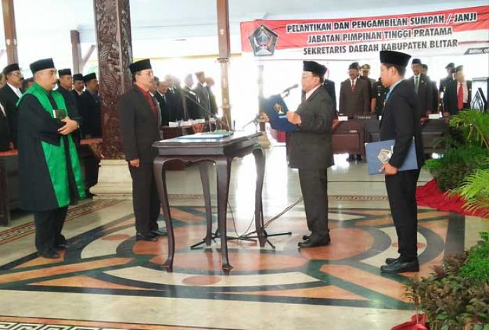 DPRD KAB. BLITAR MINTA SEKDA BARU FOKUS MENGISI PEJABAT SKPD YANG KOSONG