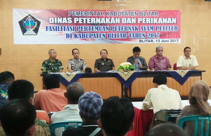HARGA TELUR KEMBALI ANJLOK, PEMKAB BLITAR FASILITASI PERTEMUAN ANTARA PETERNAK DAN KEMENTERIAN PERTANIAN