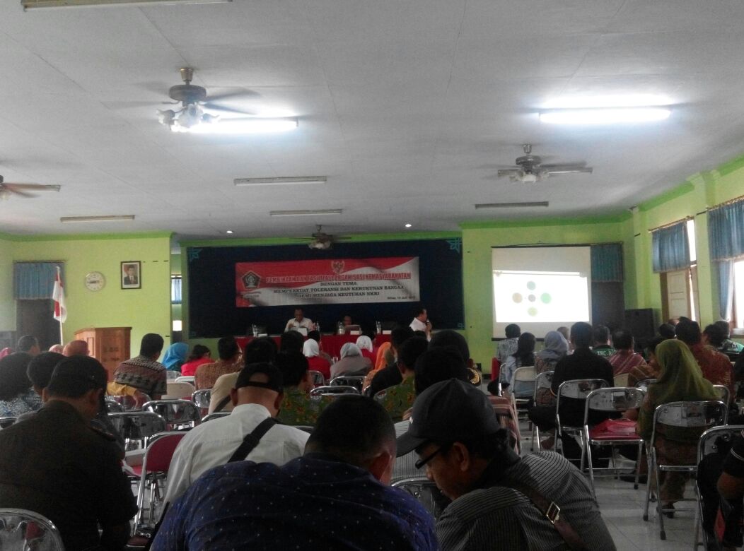 PASCA DITERBITKAN PERPPU NO.2 TAHUN 2017 TENTANG ORMAS, PEMKAB BLITAR LAKUKAN PEMBINAAN KE SELURUH ORMAS DAN LSM