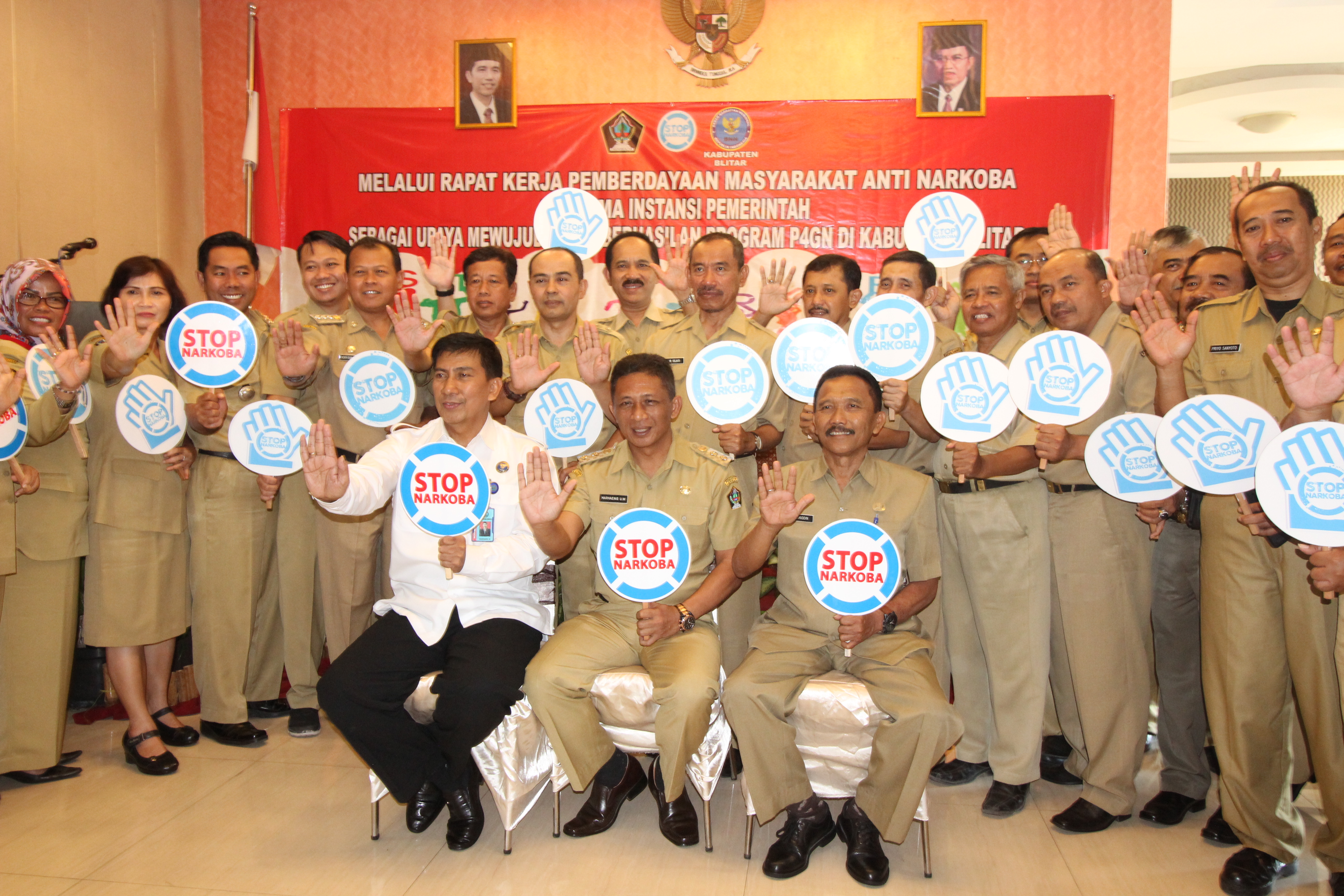 P4GN KABUPATEN BLITAR GIAT PERANGI NARKOBA