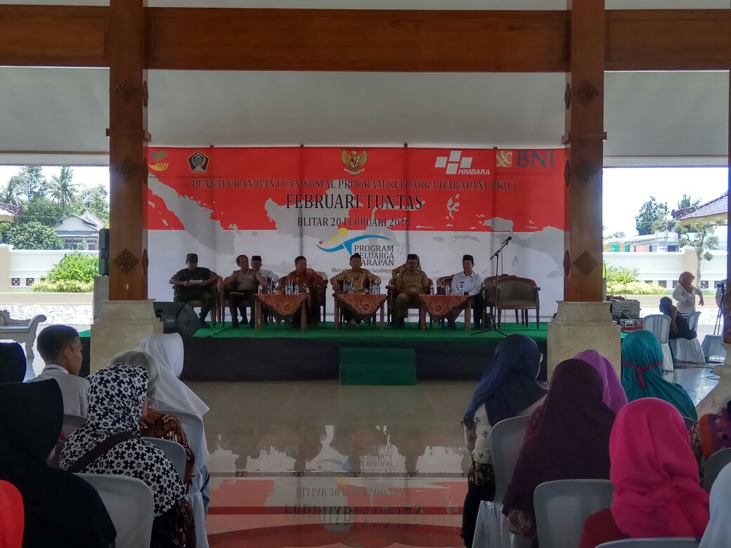 DANA PKH DI KABUPATEN BLITAR TAHAP PERTAMA TAHUN 2018 SUDAH TERSALURKAN