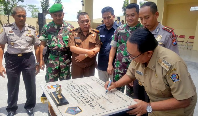 PEMERINTAH KABUPATEN BLITAR DUKUNG PEMBANGUNAN GEDUNG PARAMA SATWIKA