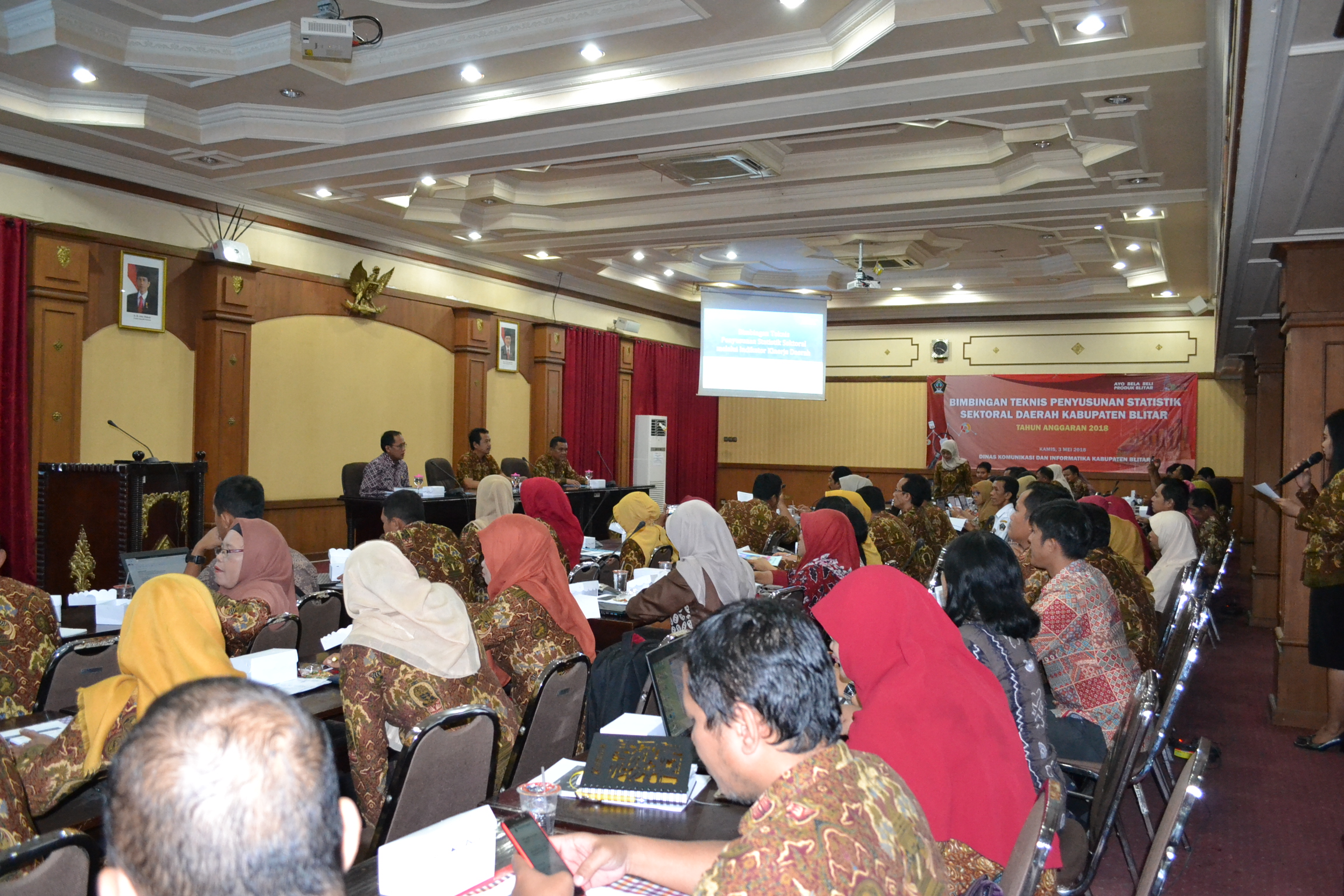 MENUJU “SATU DATA” PEMKAB BLITAR SELENGGARAKAN BIMTEK PENYUSUNAN STATISTIK SEKTORAL