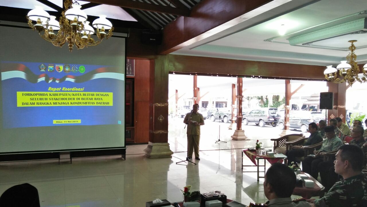 BLITAR RAYA KOMITMEN JAGA KONDUSIFITAS