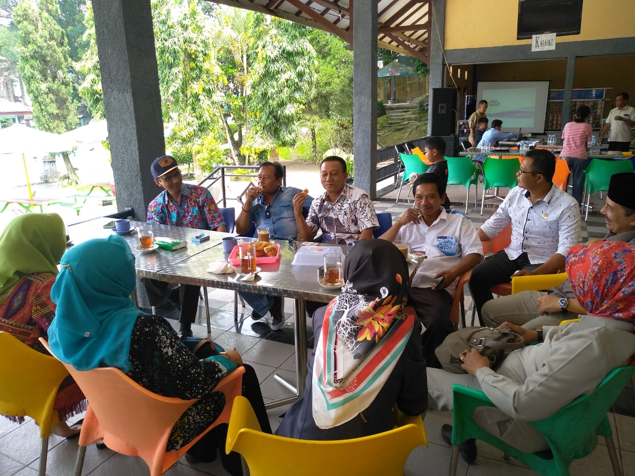 Evaluasi Progres 2018, Dewan Tinjau Wisata Kolam Renang Penataran