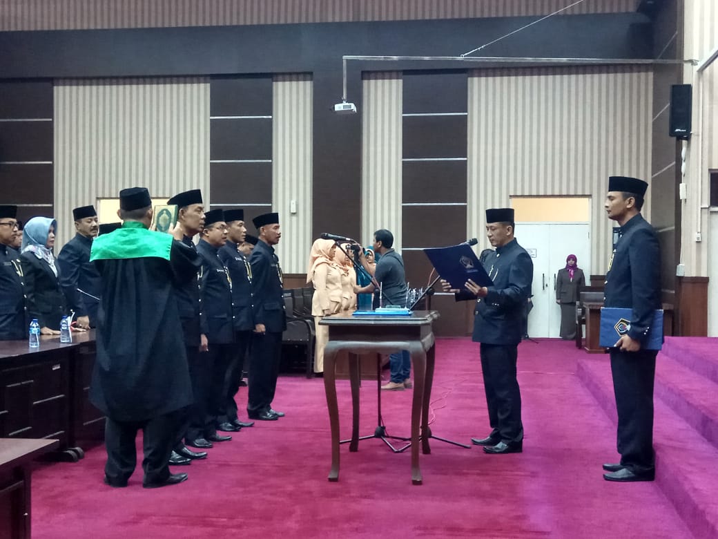 Awal Tahun 2019, Pemkab Blitar Mutasi 4 Pejabat Eselon II