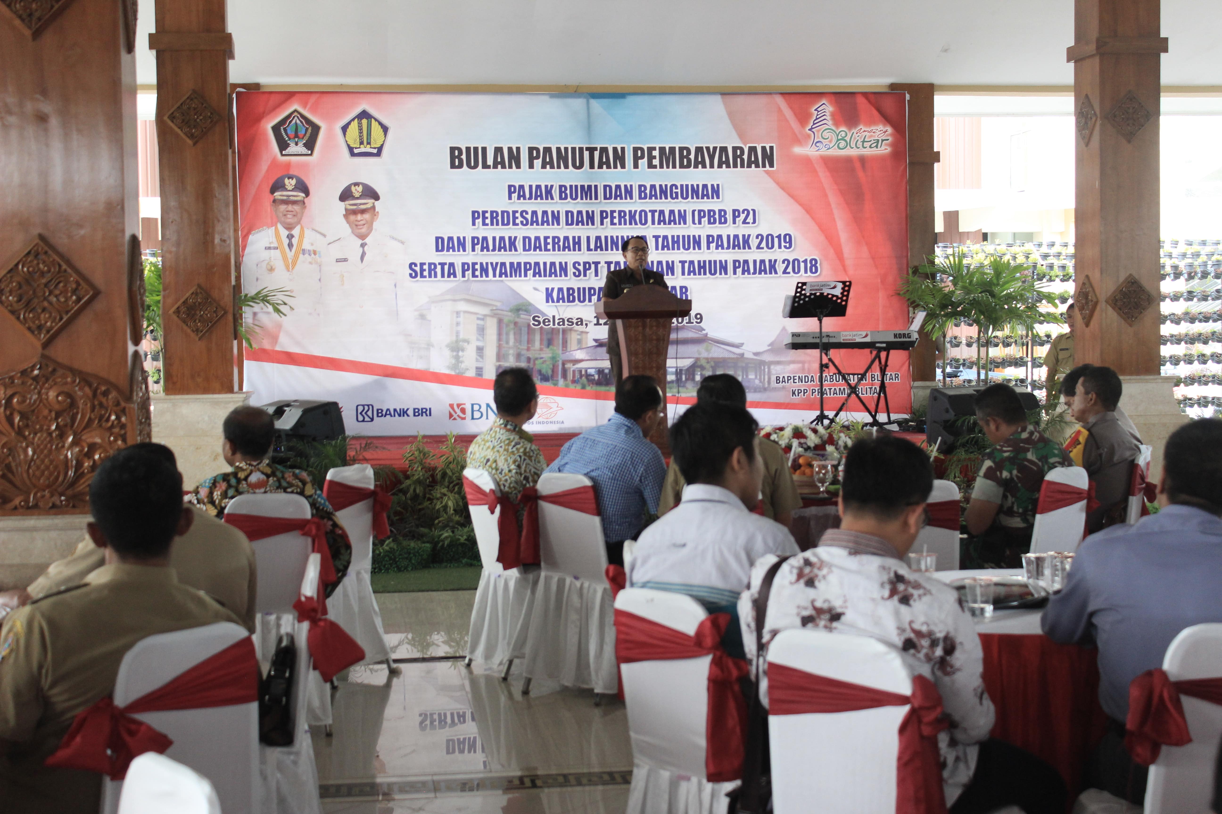 Bupati Blitar: Pajak Dari, Oleh Dan Untuk Masyarakat