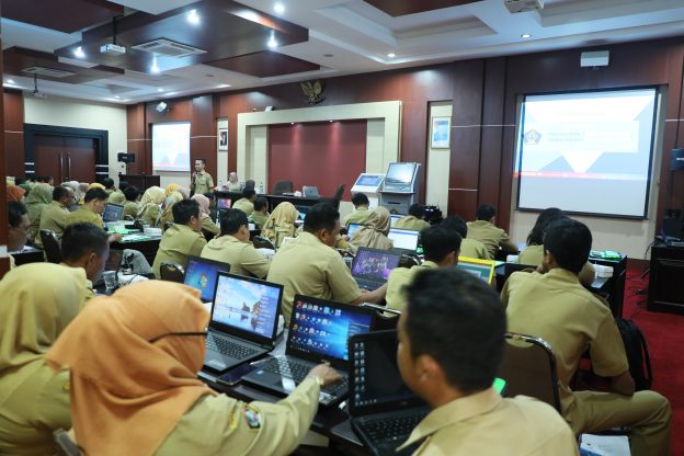 Tunjang Pelayanan Publik Desa, Dinas PMD Kab. Blitar Gandeng Diskominfo Kab. Blitar Melalui Apeldeskel