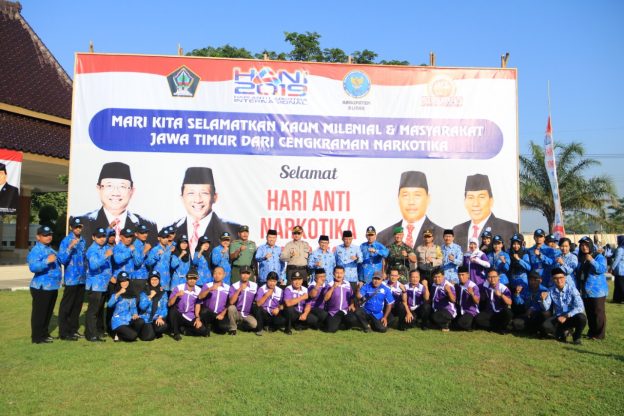 Pemkab Blitar Gelar Upacara Peringatan Hari Anti Narkotika Internasional