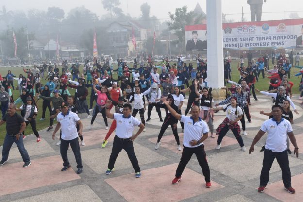 Peringati HANI 2019, Kepala BNN Kabupaten Blitar: Bahaya Narkotika Juga Jadi Tantangan Berat untuk Millenial