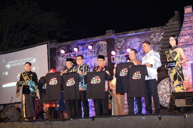 Logo Hari Jadi Blitar 695 dan Batik Kabupaten Blitar Resmi Diluncurkan
