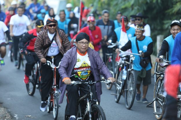 Tolak Kerusuhan, Polres Blitar Gelar Ngontel Bareng Bupati Blitar dan Warga Blitar