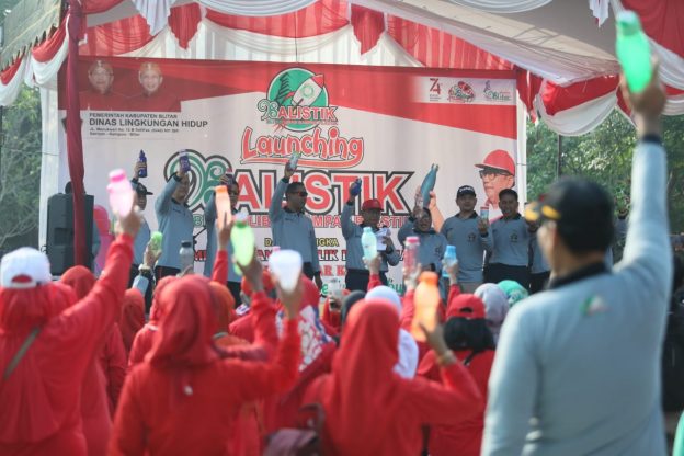 DLH Kab. Blitar Launching Balistik, Bupati Blitar: Permasalahan Besar Lingkungan Pada Sampah Plastik