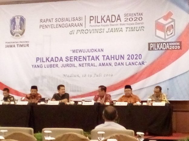 19 Daerah di Jawa Timur Akan Menyelenggarakan Pilkada Serentak Tahun 2020, Kabupaten Blitar Salah Satunya