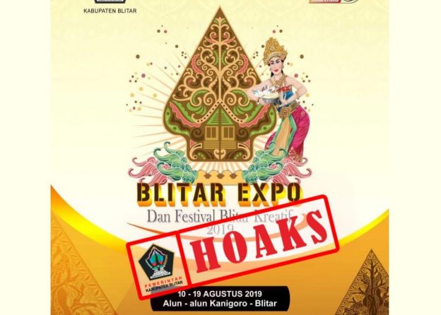 [HOAKS] Blitar EXPO dan Festival Blitar Kreatif