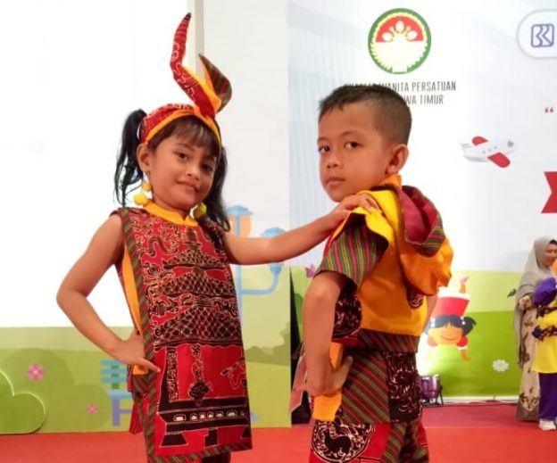 Kabupaten Blitar Mengikuti Peringatan Hari Anak Nasional (HAN) DWP Provinsi jawa Timur