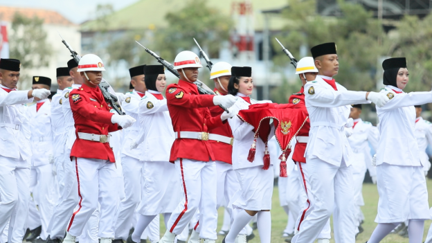 Upacara Detik-Detik Proklamasi Kemerdekaan Republik Indonesia ke- 74