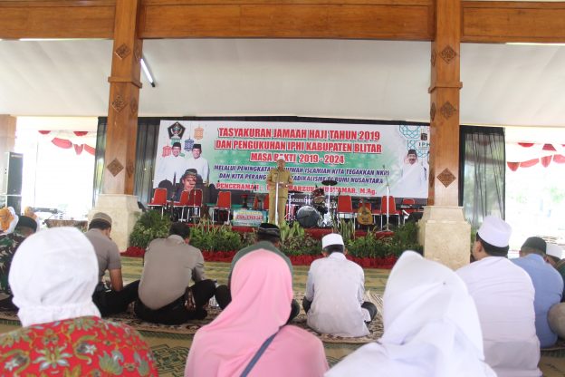 Tasyakuran Jamaah Haji dan Pengukuhan IPHI Kabupaten Blitar Tahun 2019