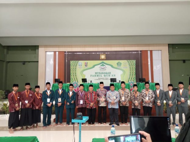 Tim Musabaqah Fahmil Qur’an (MFQ) Putra Kabupaten Blitar Juara Dua MFQ Tingkat Provinsi Jawa Timur