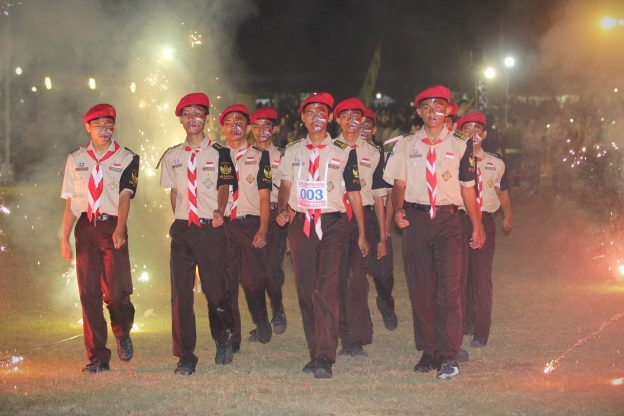 Gerak Jalan Tradisional Pramuka Bakung-Lodoyo 2019