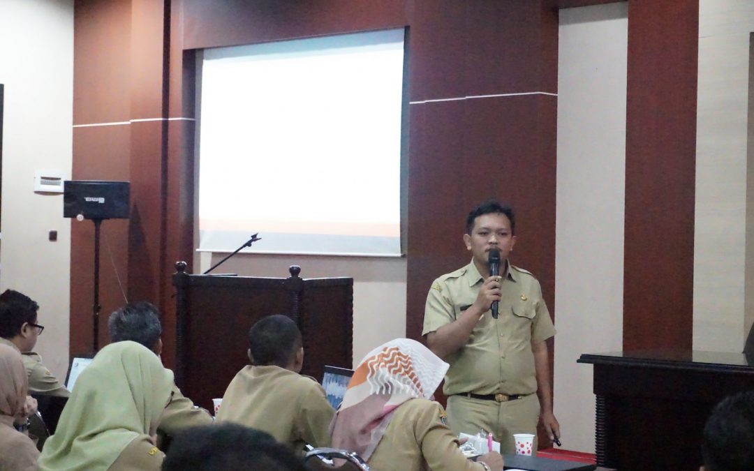 Dinas Perpustakaan dan Arsip Laksanakan Bimtek Pengelolaan Kearsiapan di Lingkungan Pemerintahan Kabupaten Blitar