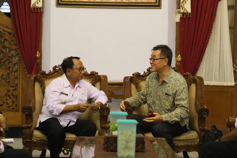 Rambah Investasi di Kabupaten Blitar, Konjen Jepang untuk Indonesia Temui Bupati Rijanto