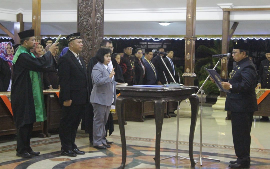 Bupati Blitar Kembali Lantik Pejabat di Lingkungan Pemkab Blitar
