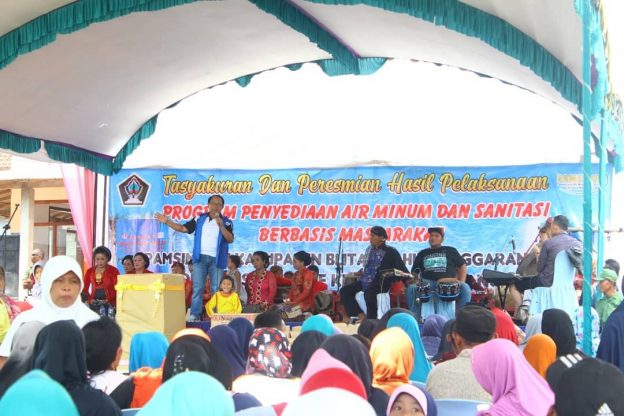 Bupati Blitar Hadiri Tasyakuran dan Peresmian Hasil Program Penyediaan Air Minum dan Sanitasi Berbasis Masyarakat