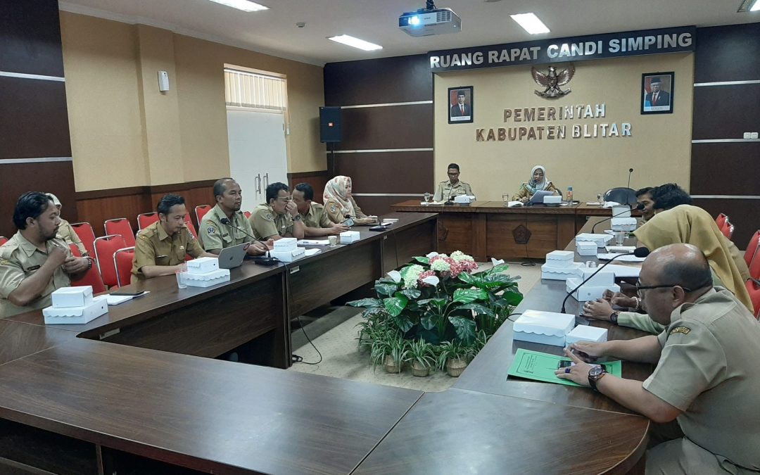 Tingkatkan Akuntabilitas PBJ, Pemkab Blitar Bersiap Tanda Tangani Nota Kesepahaman dan PKS dengan LKPP