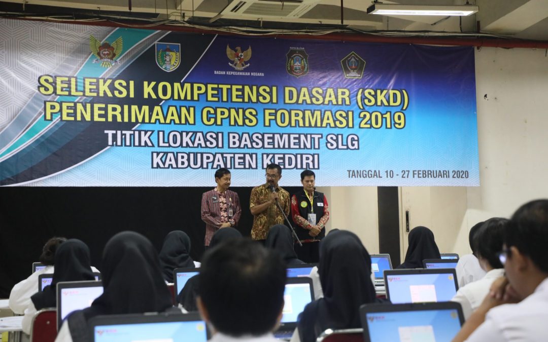 Hari Pertama Tes SKD, Pemkab Blitar Siap Fasilitasi Peserta CPNS Kabupaten Blitar Tahun 2019