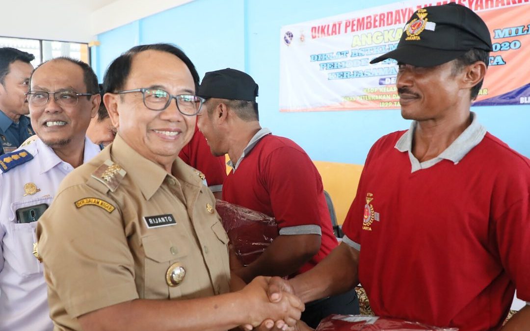 Tingkatkan SDM Nelayan, Pemkab Blitar Beri Diklat BST dan SKK