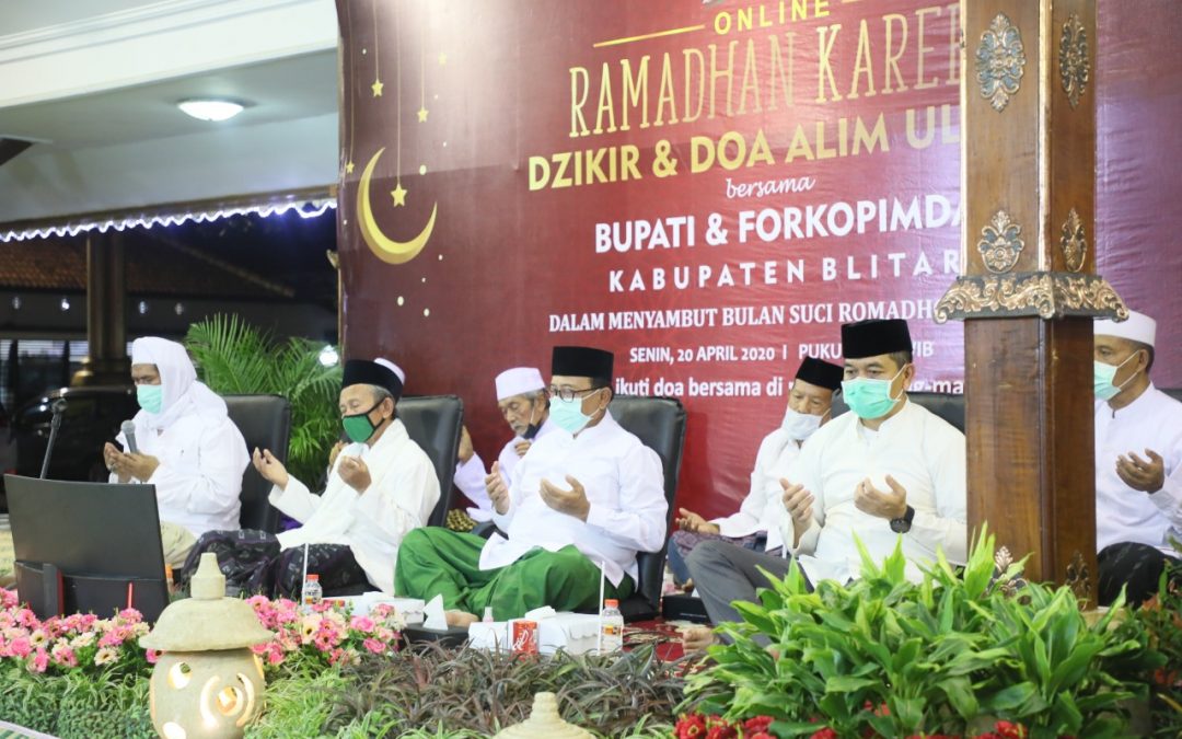 Bupati Rijanto Bareng Ulama dan Umara Sampaikan Maklumat Bersama Jelang Bulan Ramadhan
