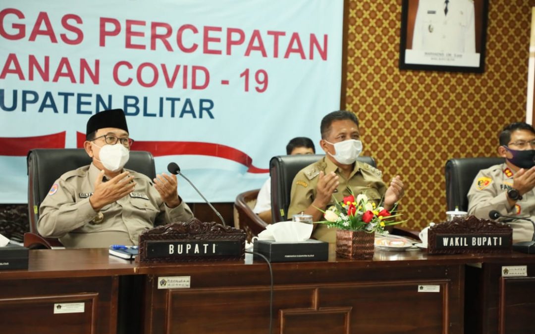 Pemkab Blitar Gelar Halal Bihalal Virtual