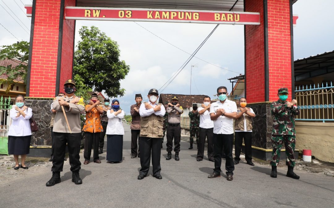 Bupati Blitar Resmikan Kampung Tangguh Bencana di Kecamatan Wlingi