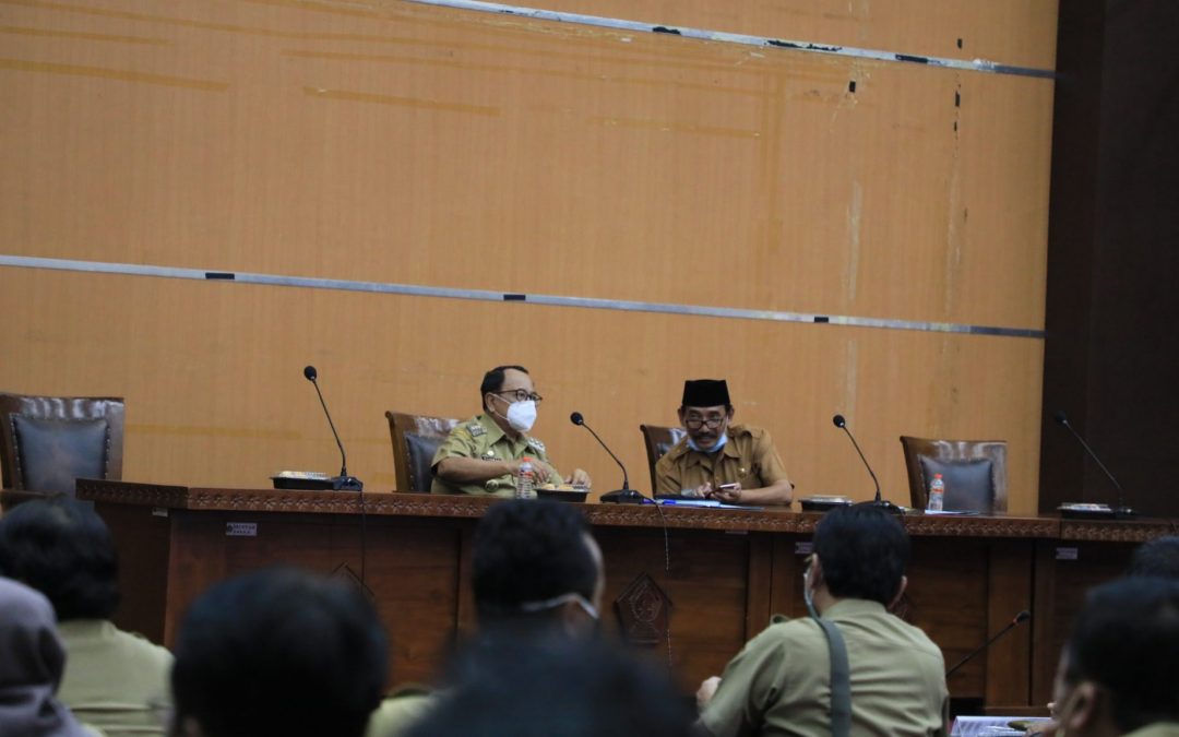Rakor Evaluasi SAKIP, Pemkab Blitar Harapkan Naik Kelas Menjadi BB