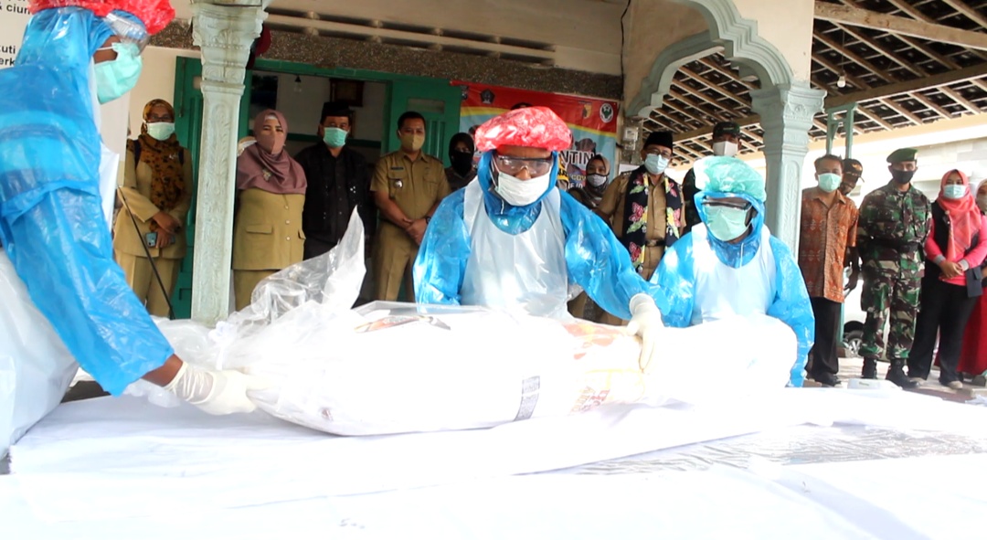 Memasuki Era New Normal, Bupati Blitar Launching Desa Tangguh Bencana di Desa Jambewangi