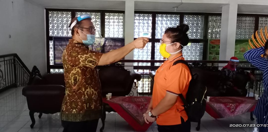 Disperindag Tetap Ikuti Protokol Kesehatan dalam Pelaksanaan ABANG MARKO