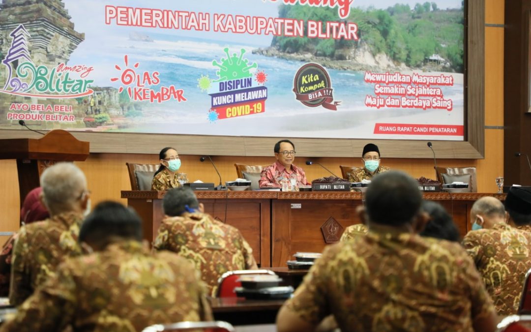 Sikapi Perkembangan Covid-19, Pemkab Blitar Intensifkan Tracing, Testing dan Treatment