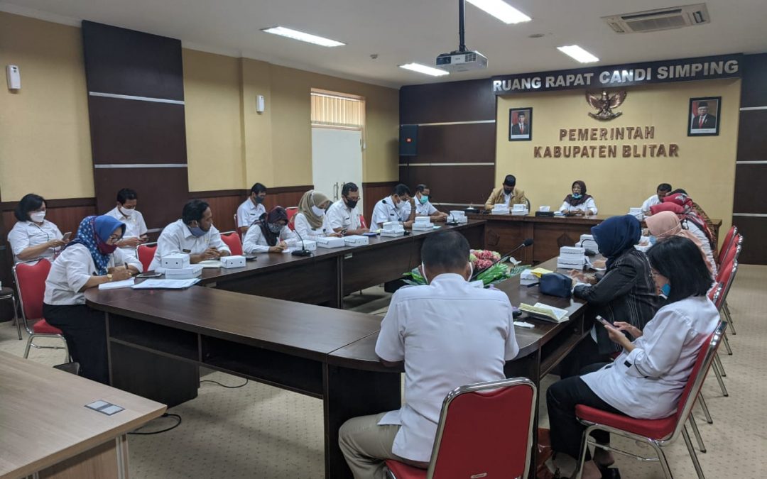 Pulihkan Perekonomian Dampak Covid-19, TPID Kabupaten Blitar Adakan Rakor dengan Dekopin