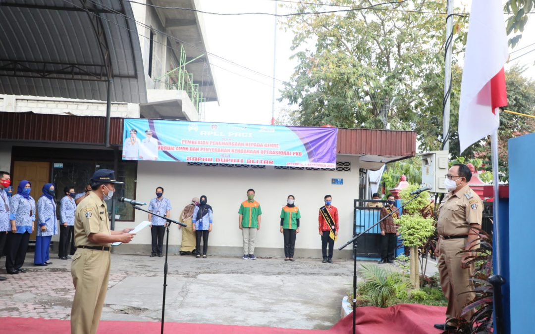 Pemkab Blitar Serahkan Kendaraan Operasional Sebanyak 34 Unit Kepada Penyuluh KB